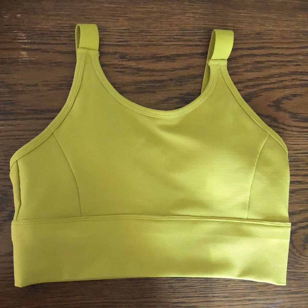 NWOT Green Sports Bra/small